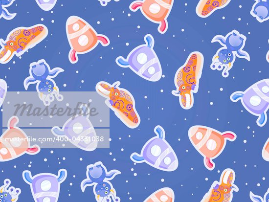 spaceship fabric