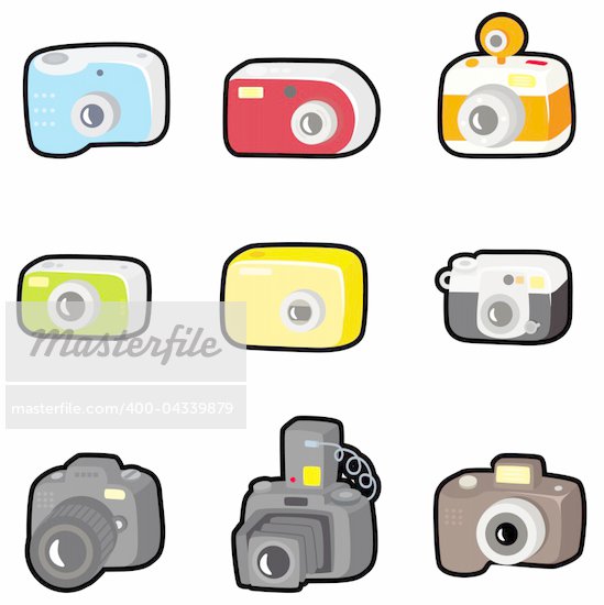 Cartoon Camera Clipart