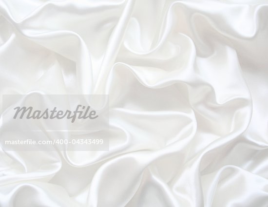 Smooth elegant white silk can use as wedding background