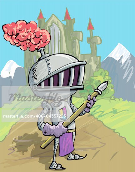 Cartoon Knight Clipart