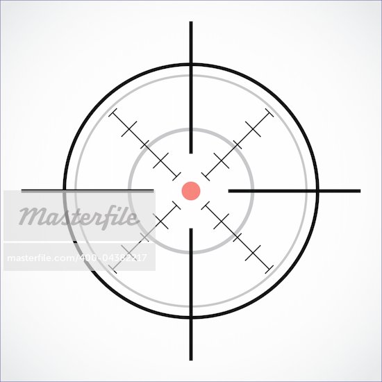 rifle crosshairs