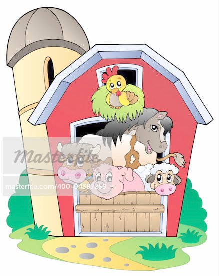 Clip Art Farmhouse