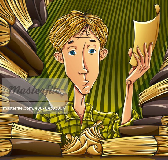 Exam Caricature