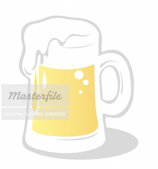 Beer Mug Illustration