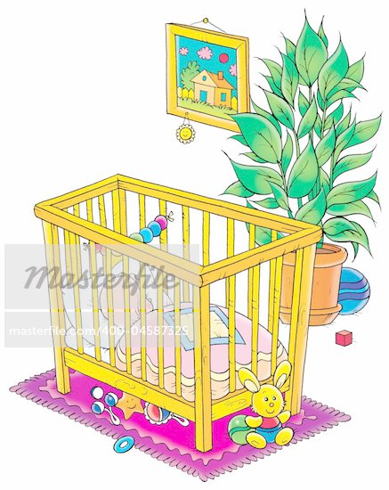 Boys Bedroom Clipart