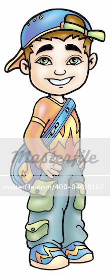 Cute Boy Cartoon