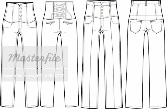 Jeans Outline