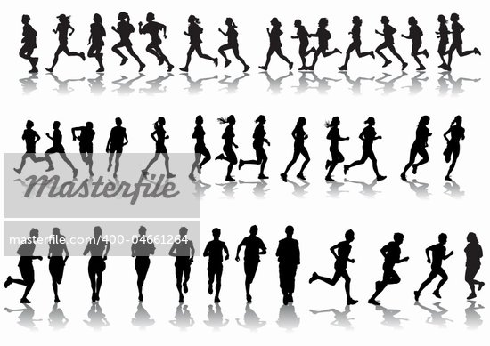 Athletes Silhouette