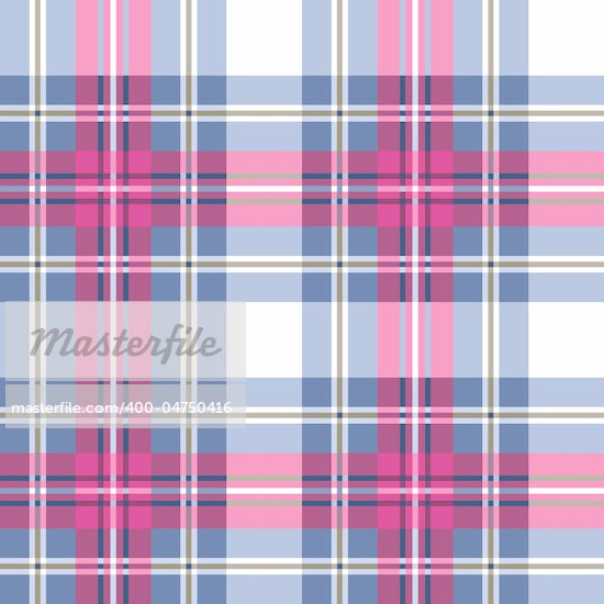 blue plaid fabric