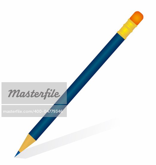 blue pencil icon