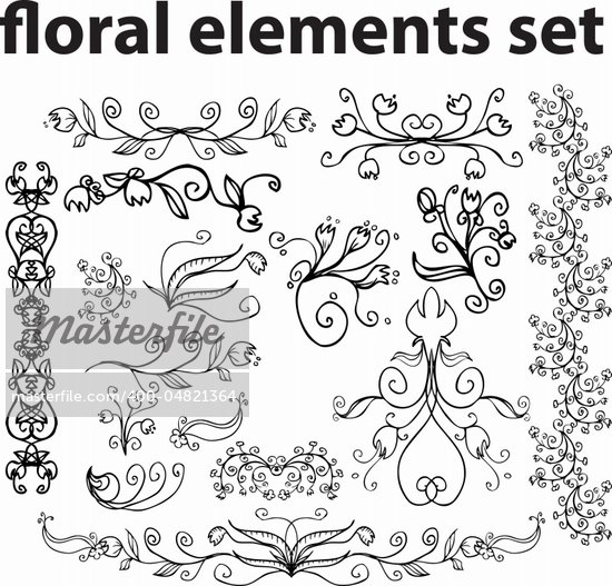 decorative scroll pattern