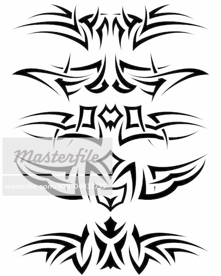 tribal pattern tattoos