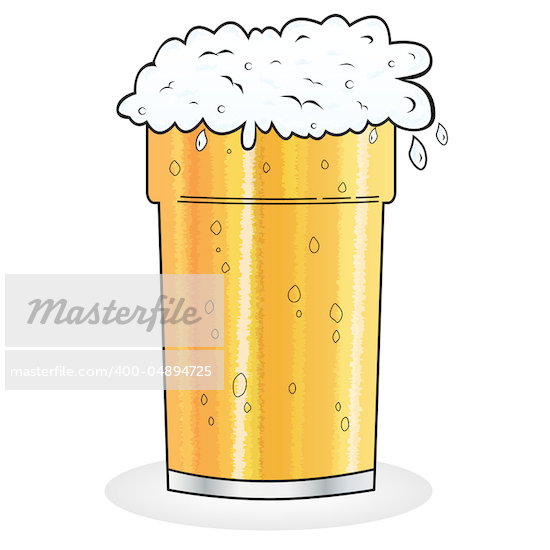 Beer Pint Clipart