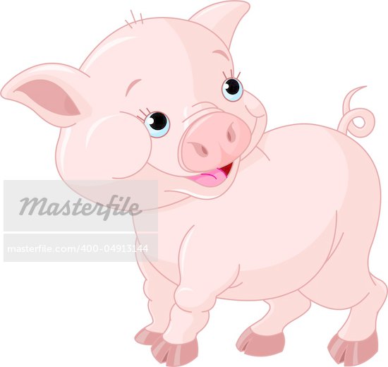 Cute Pig Art