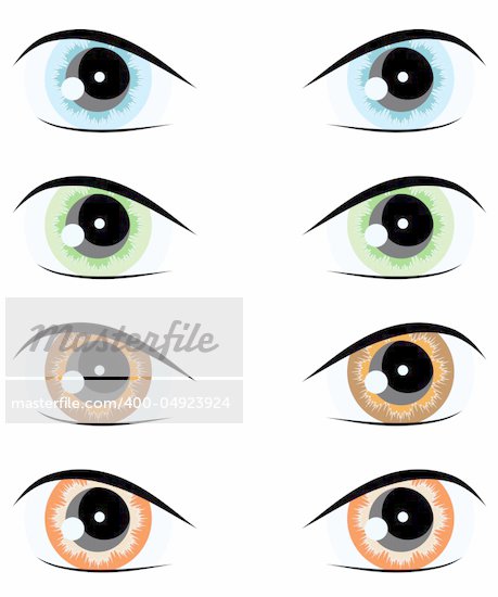 Animated Brown Eyes