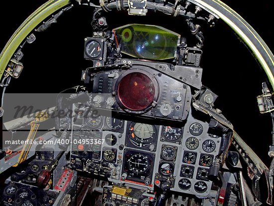 fighter planes cockpit