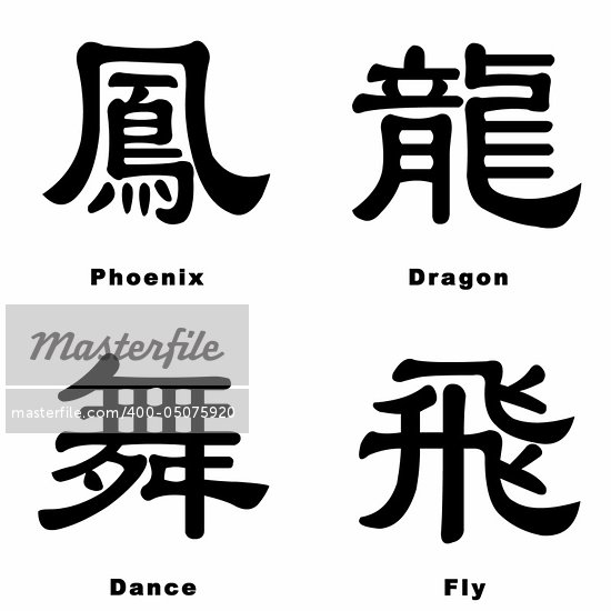 Dragon Chinese Character