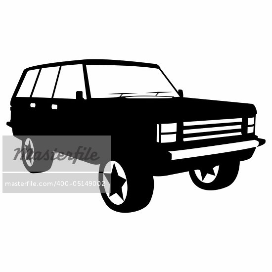 Black Car Cartoon