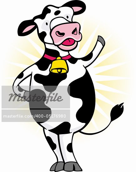 Cartoon Cow Bell