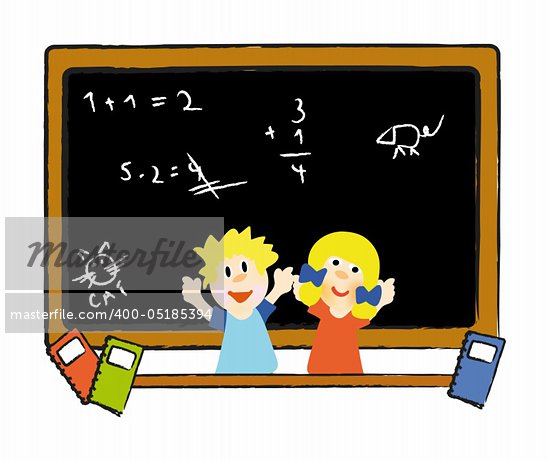 Classroom Background Clipart