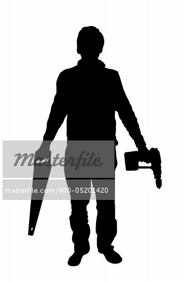 saw silhouette