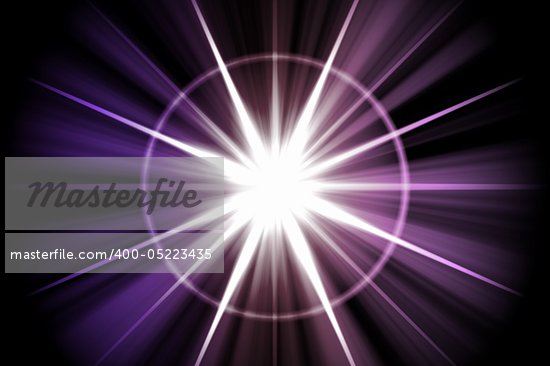 Purple Starburst Background