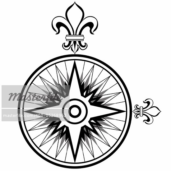 compass symbol north