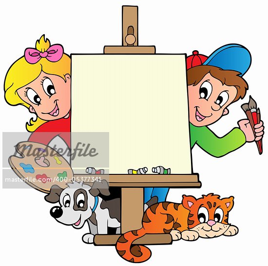 draw cartoon kids