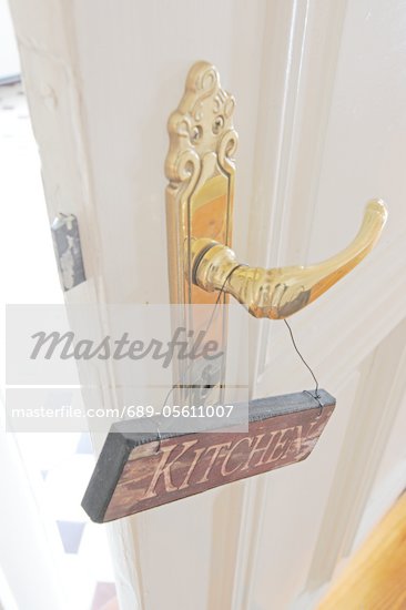 Gilded Door Knob