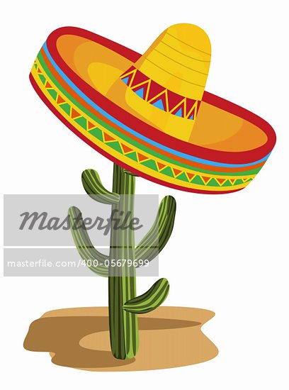 Mexican Sombrero Drawing