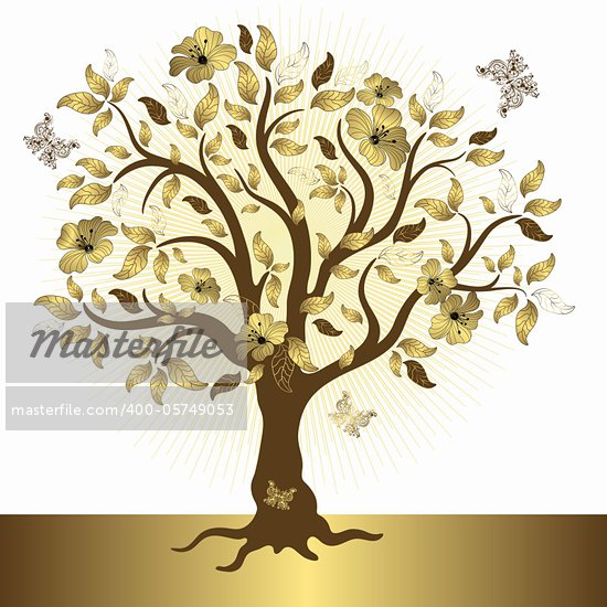 Gold Leaf Tree