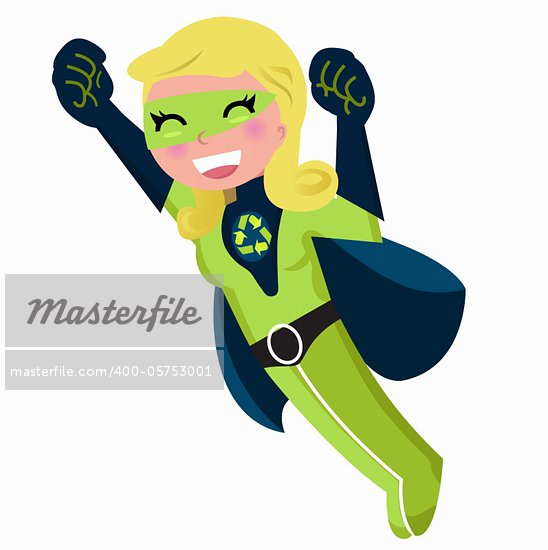 Superhero Female Cartoon