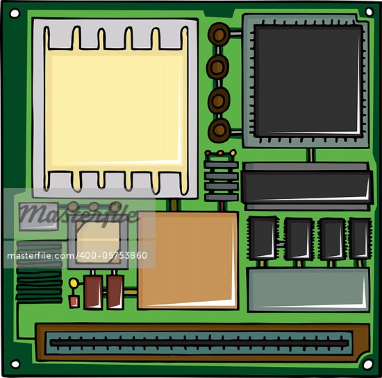 Circuit Board Clipart