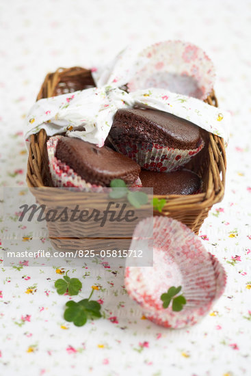 basket of cakes