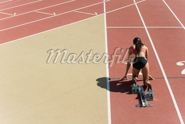 Woman Crouched