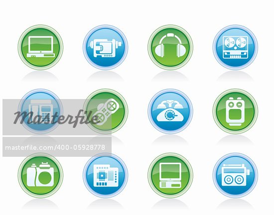 Video Control Icons
