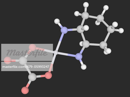 Platinum Atomic Model