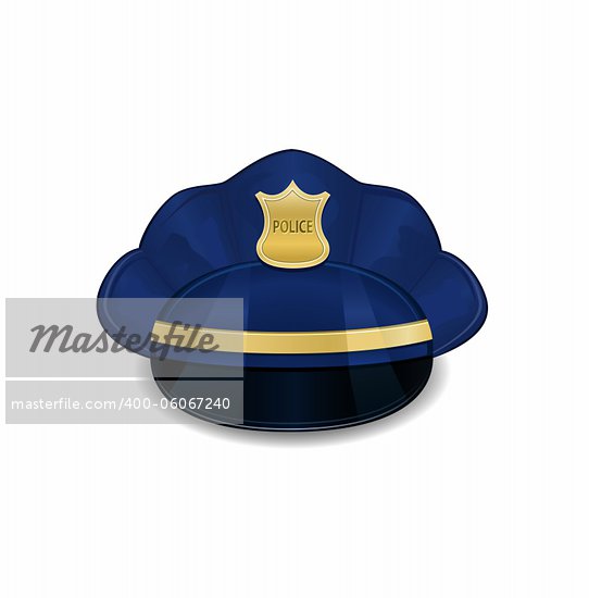 Police Hat Template