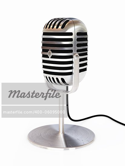 Old Style Microphone