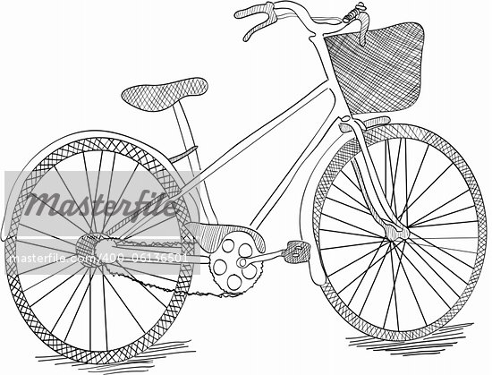 Hand Drawn Bike