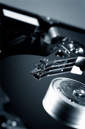 simsearch:400-05238336,k - Macro photo - Hard Disk Drive. Great details ! Stock Photo - Budget Royalty-Free & Subscription, Code: 400-04000000