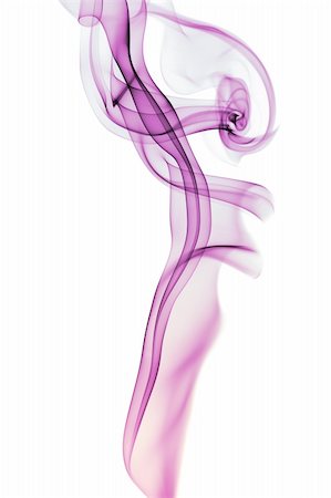 fluid form - Abstract smoke on white background Stock Photo - Budget Royalty-Free & Subscription, Code: 400-04001295