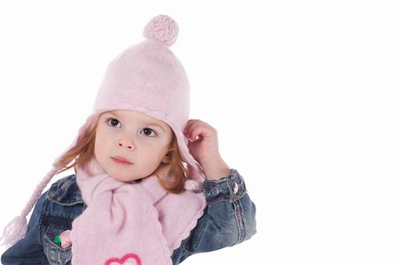 simsearch:400-07509444,k - little girl in winter outfit Stock Photo - Budget Royalty-Free & Subscription, Code: 400-04001890