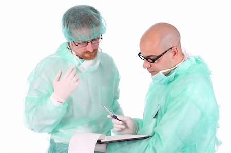 simsearch:6109-06005907,k - Details two surgeon with documents and pencil Stock Photo - Budget Royalty-Free & Subscription, Code: 400-04018302