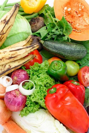 sechium edule - Vegetarian Food - Fresh Vegetables Varieties background . Stock Photo - Budget Royalty-Free & Subscription, Code: 400-04010028