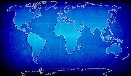 simsearch:400-05052137,k - illustration of world map on textured background Photographie de stock - Aubaine LD & Abonnement, Code: 400-04025235