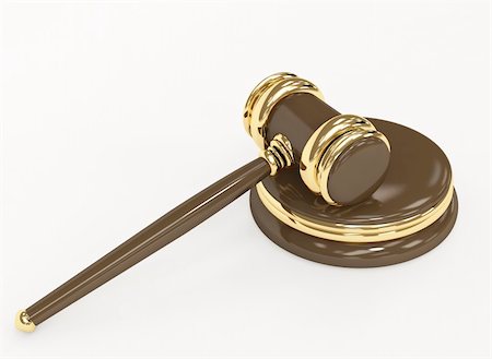 simsearch:400-04231986,k - Symbol of justice - judicial 3d gavel. Object over white Stock Photo - Budget Royalty-Free & Subscription, Code: 400-04027917