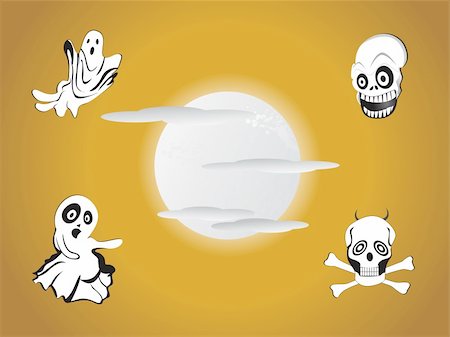 simsearch:400-05254177,k - halloween background, vector illustration Stock Photo - Budget Royalty-Free & Subscription, Code: 400-04035893