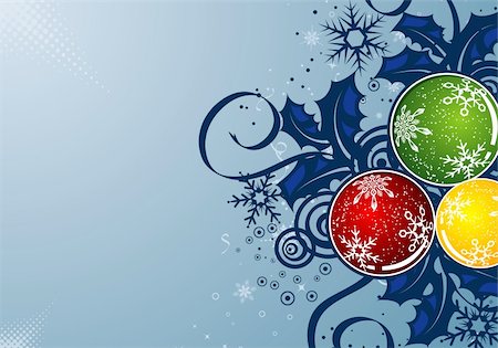 simsearch:400-05374105,k - Christmas background with sphere, element for design, vector illustration Stock Photo - Budget Royalty-Free & Subscription, Code: 400-04040177