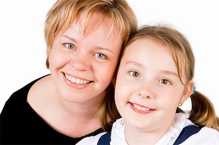 simsearch:400-07509444,k - A pretty mother and daughter Stock Photo - Budget Royalty-Free & Subscription, Code: 400-04054287